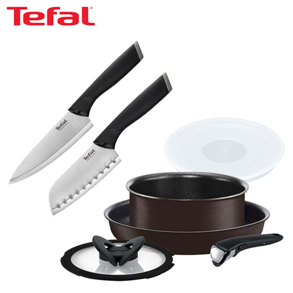 테팔 매직핸즈 인덕션 블랙커피 트라이미 5종 세트+컴포트 식도 15cm+산도쿠식도 12cm TFC-BCMH5CFCH15ST12