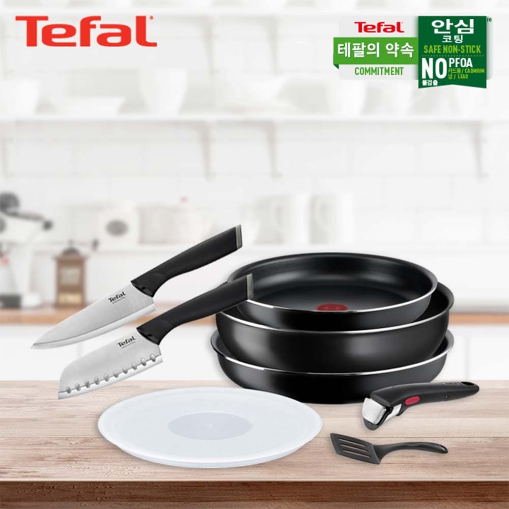 테팔 G6 매직핸즈 블루 라군 멀티 6P 세트+컴포트 식도 15cm+산도쿠식도 12cm TFC-BMHM6CFCH15ST12
