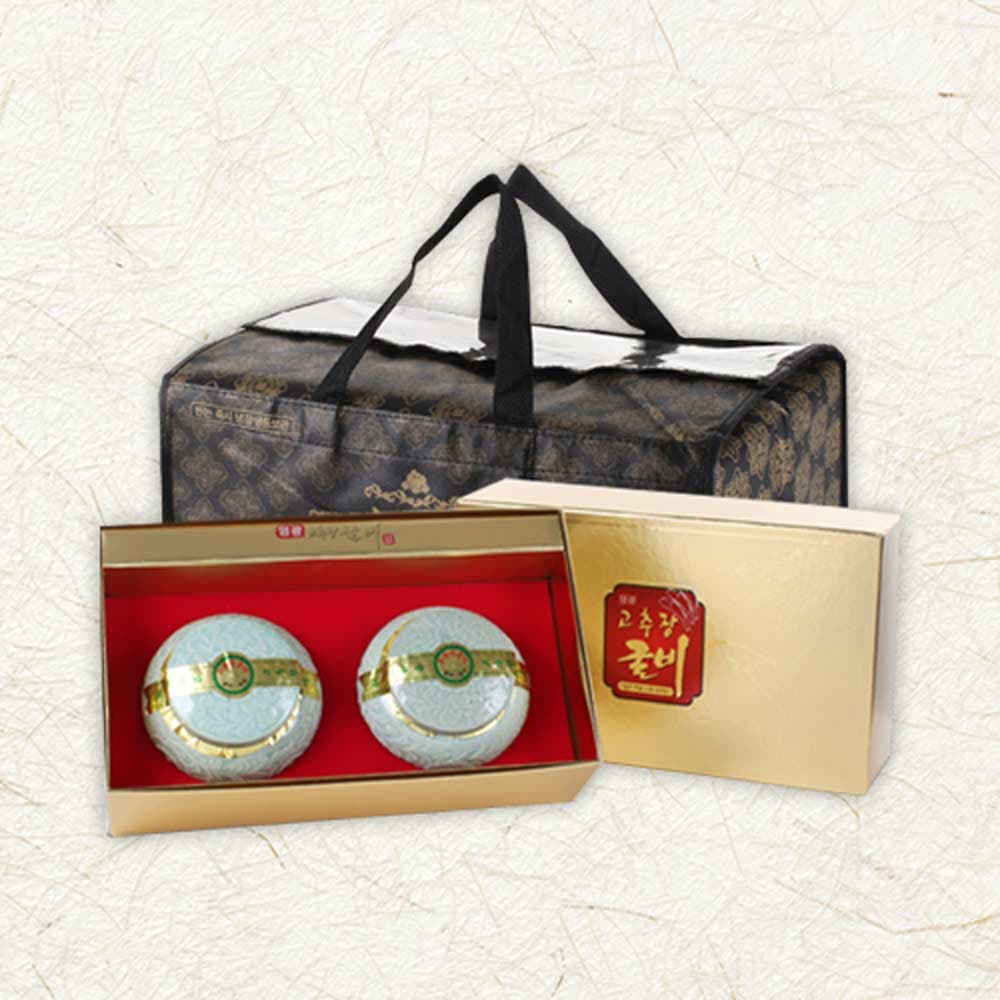 [기품맛담] 영광법성포 고추장굴비 선물세트 1kg (500g*2단지)